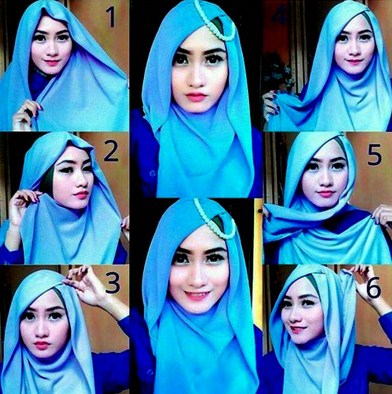 Tutorial Hijab Pesta Pernikahan Modern dan Mewah Terpopuler