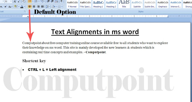 Left alignment in ms word 2007.jpeg