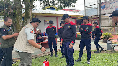 Lapas Bangkinang Gandeng BPBD Dalam Pembekalan Petugas 