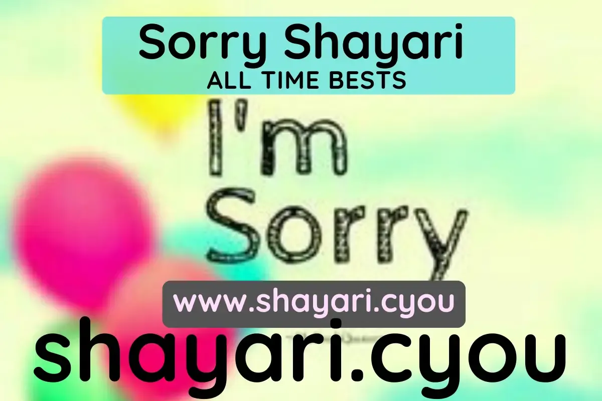 Sorry Shayari