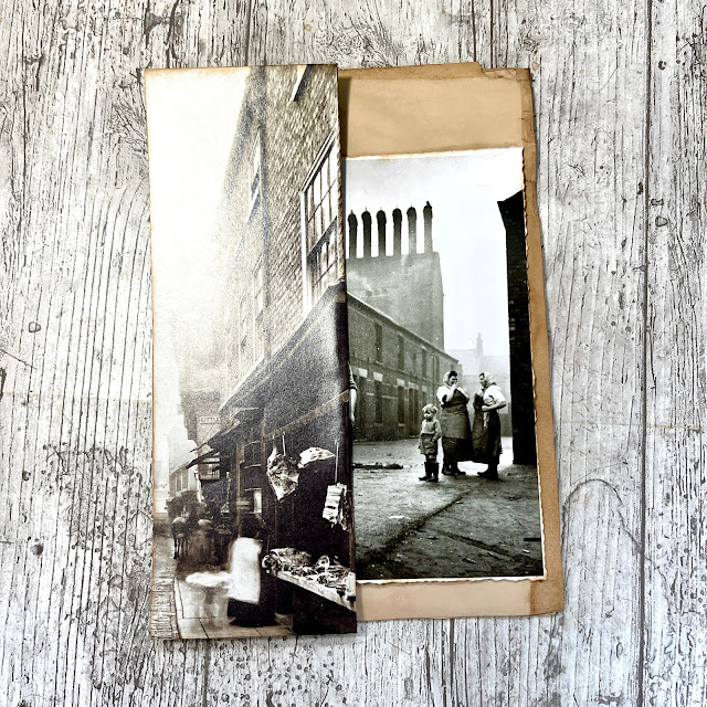 Using Old Photos From A Modern Book To Make Faux Vintage Ephemera