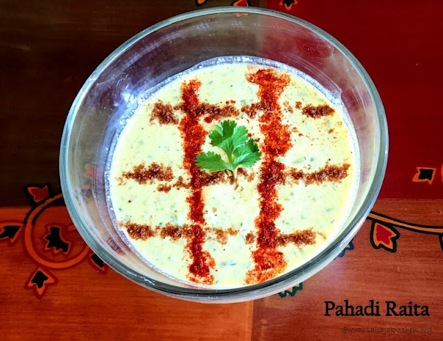 images of Pahadi Cucumber Raita Recipe / Kumaoni Raita Recipe / Pahadi Kheere Ka Raita / Pahadi-Style Cucumber Raita Recipe / Uttarakhand Cucumber Raita Recipe
