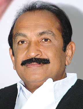 MDMK Political Leader Mr.Vaiko smiling pics on critical political situation