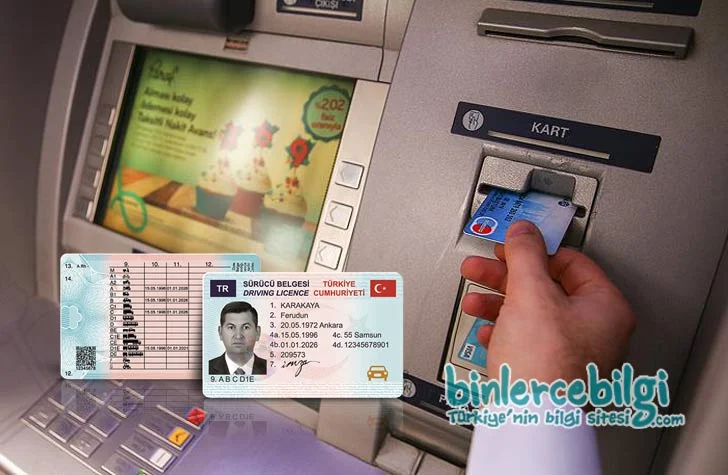 Ehliyet Sınavı e-sınav harcı nasıl yatırılır? 2023 ATM den ehliyet sınav ücreti nasıl yatırılır? Kredi kartıyla ehliyet sınav harcı ödeme