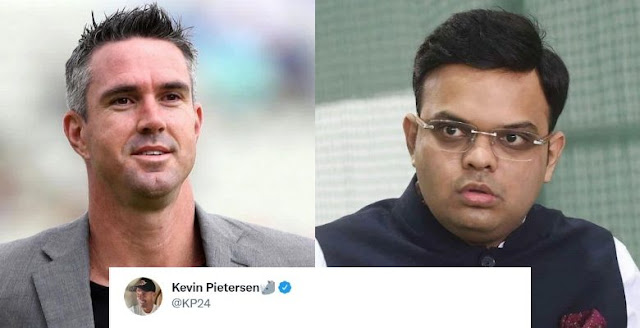 Kevin Pietersen praised BCCI secretary Jay Shah on Twitter, you will be proud to know