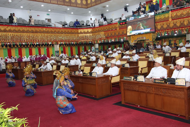 Pimpin Rapat Paripurna HJB ke-194, Ketua DPRD Kota Batam Nuryanto Sampaikan Ini