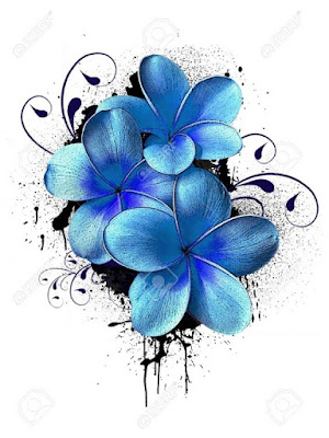 plantillas-para-tatuar-flores-azules