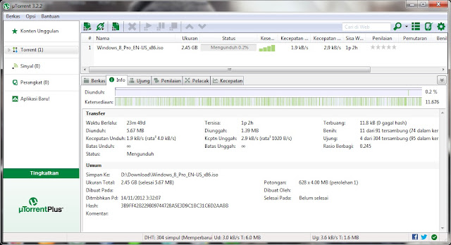 Free Download uTorrent 3.2.2 Build 28500 New Update