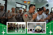 Peduli Gempa Cianjur, Polres Lampung Utara Gelar Sholat Ghaib dan Doa Bersama