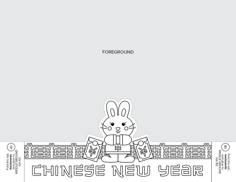 Chinese New Year Colouring