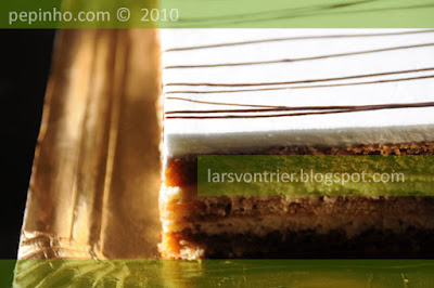 Tarta de coco y café