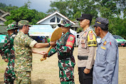 Upacara Pembukaan TMMD ke-124 Kodim 0422/LB Resmi Digelar di Kabupaten Pesisir Barat