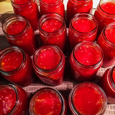 canning crushed tomatoes