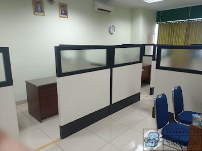Sekat Partisi Ruangan Dosen Kampus Universitas (Furniture Semarang)