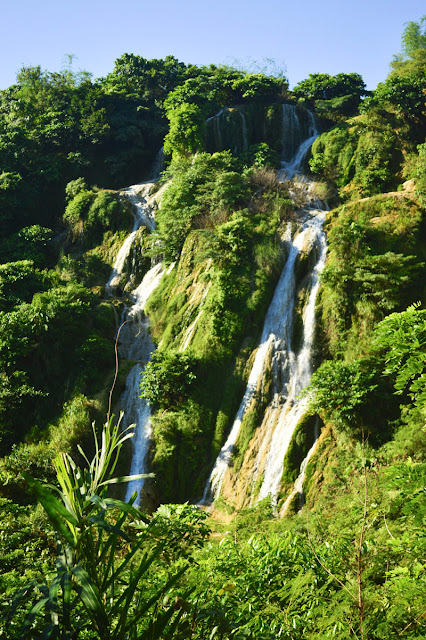 Busai Falls or Busay Falls in Bani Pangasinan Philippines Destinations