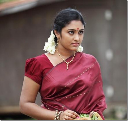 Actress_SreejaChandran_hot_in_saree