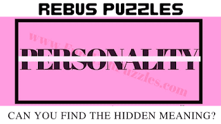 Line between PERSONALITY | Can you Solve this Rebus Puzzle?