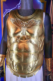 Zeus golden costume chest plate Thor Love and Thunder