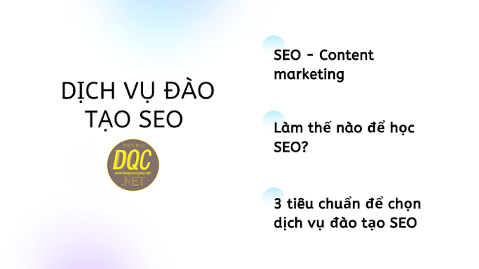 Đào tạo SEO Marketing