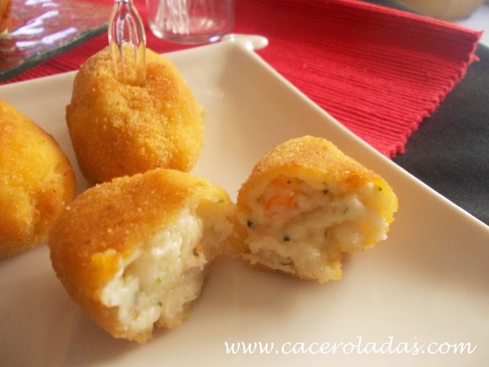 Croquetas de gambas