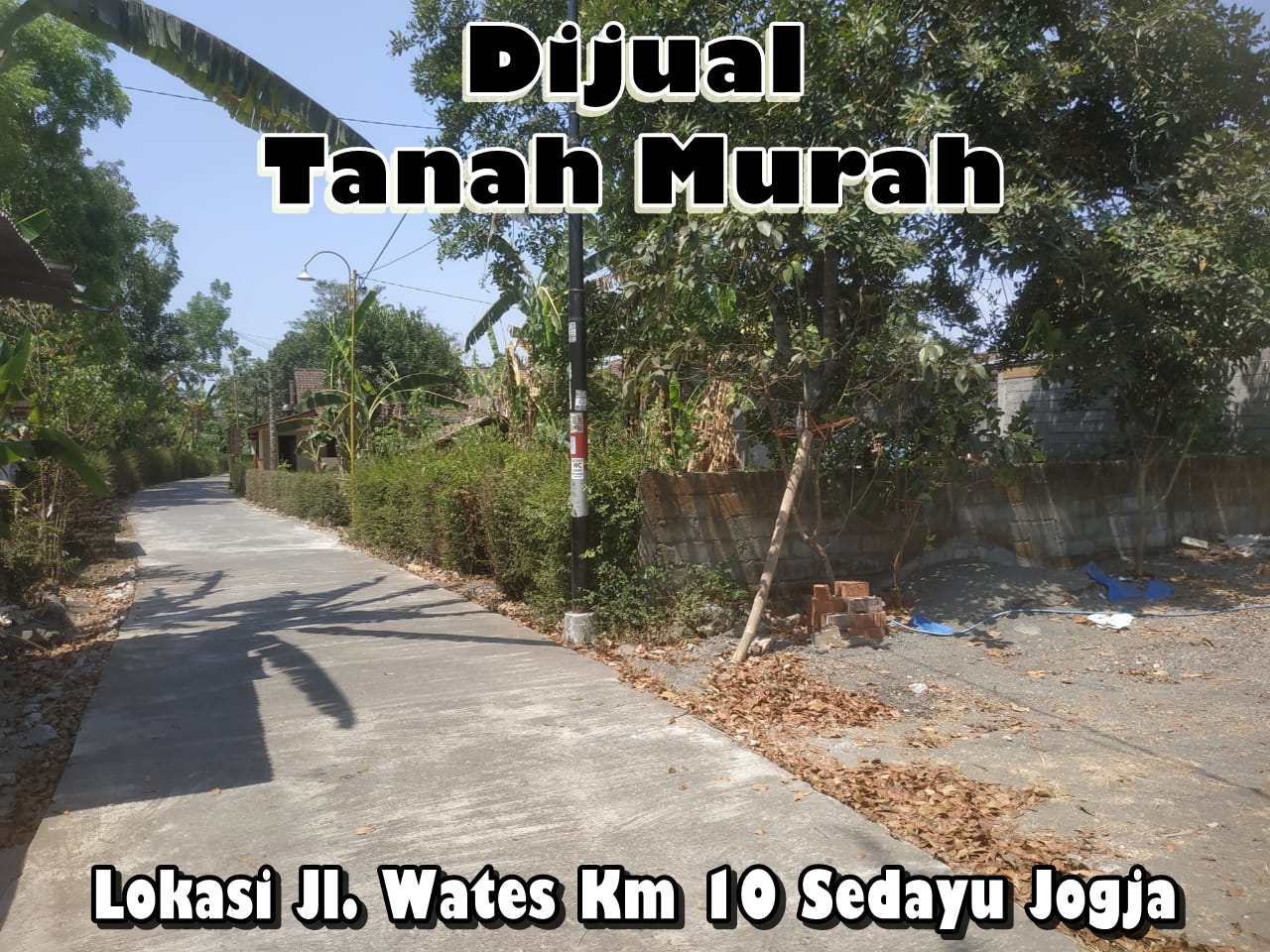 Tanah Murah Jogja