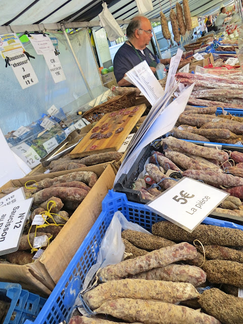 salami, paris, cured sausages