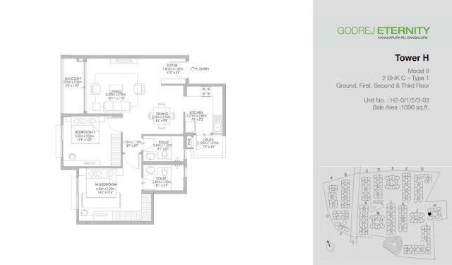 Godrej Eternity Bangalore Floor Plans