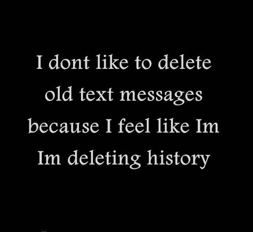 Deleting History