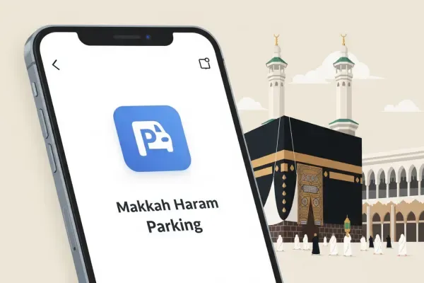 تطبيق مواقف الحرم المكي, مواقف مكة للمعتمرين, خريطة مواقف الحرم المكي, مواقف الحرم المكي برسوم, مواقف الحرم المجانية.
