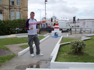 Fella's Crazy Golf course near the pier in Weston-super-Mare