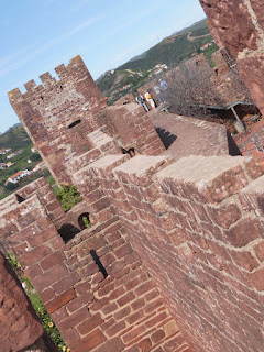Dans château fort médiéval Silves