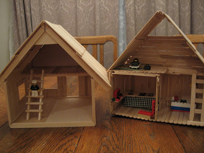 House Made of Popsicle Sticks
