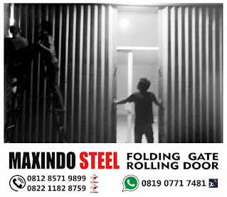 Folding gate murah di labansari bekasi