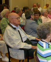 Haywood Basinger, Billie Eller, and Louise Basinger at the SJB concert at Trinity Oaks Retirement Community