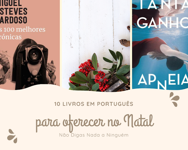 10 Livros em Português para oferecer no Natal