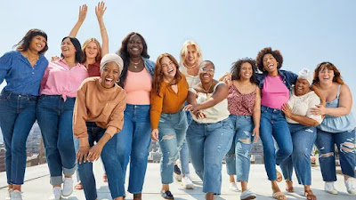 Inclusive sizing women's clothing