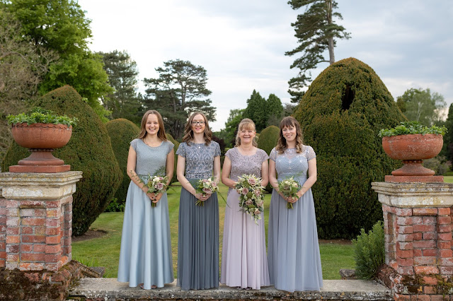 Diary of a Chain Stitcher: Beaded Silver Bridesmaid Dress - BHL Elisalex Dress & Emmeline Tee