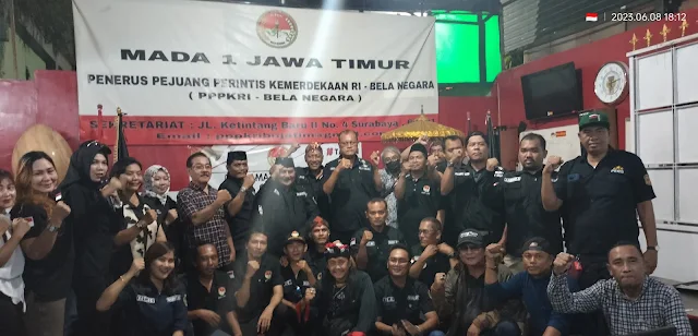 Kanjeng Satrio Piningit Bersilaturahmi ke Mabes PPPKRI BELA NEGARA MADA 1 JATIM