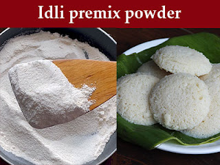 Idli mix recipe in Kannada