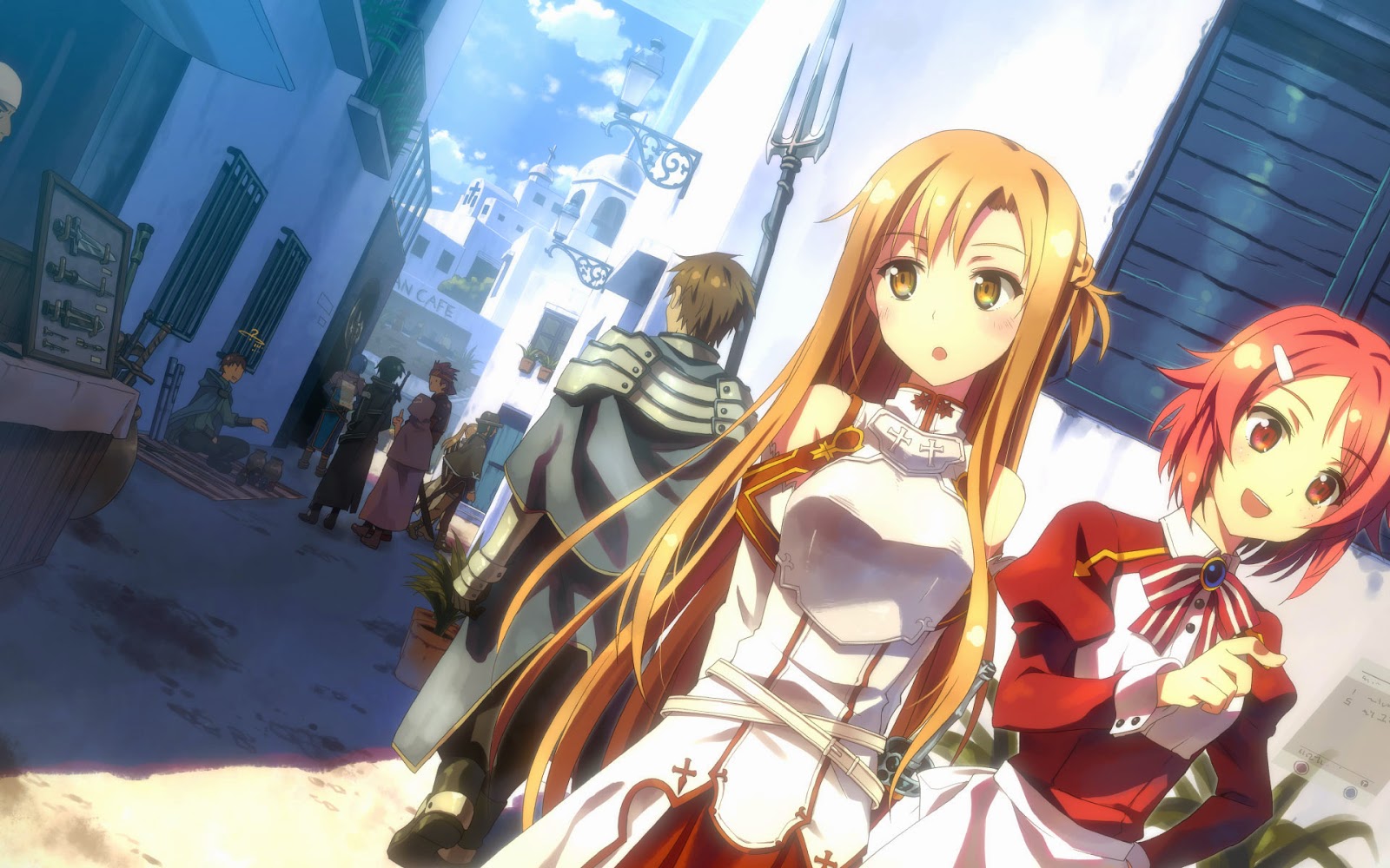 Asuna y Lizbeth - Sword Art Online (SAO)