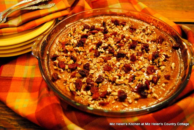 Cranberry Pumpkin Custard at Miz Helen's Country Cottage