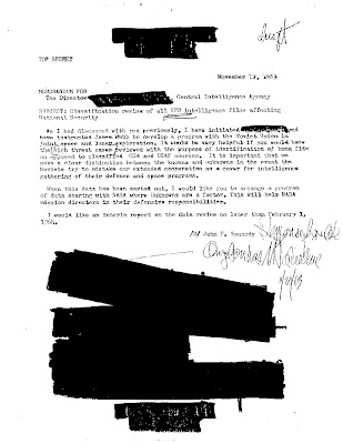 Alleged Kennedy Memo