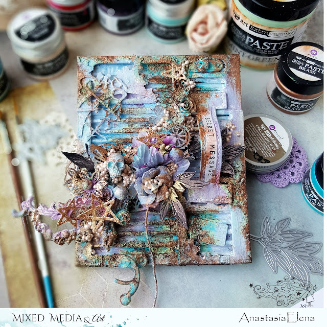 @nastyalena #mixedmedia #scrapbooking #alteredart