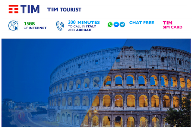 TIM; TIM Tourist; TIM plan; cell phone in Italy
