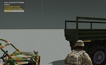 Arma3用オブジェクトをトラック搭載スクリプト