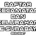 Daftar Nama Kecamatan Dan Kelurahan Seluruh Surabaya
