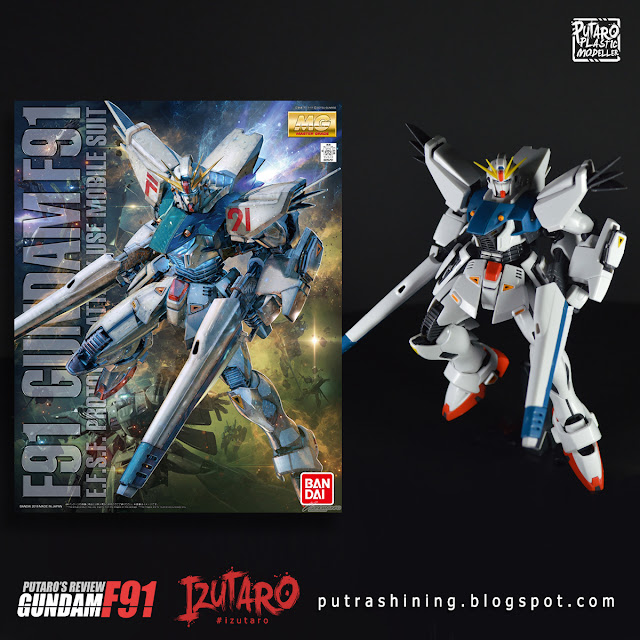 MG 1/100 GUNDAM F91 2.0 REVIEW by Putra Shining