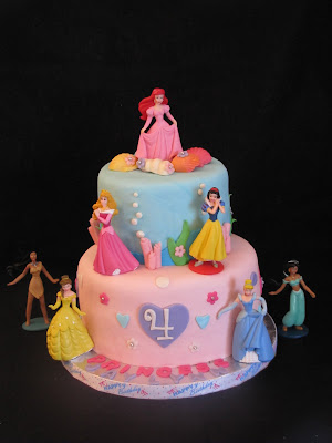 Princess Birthday Cake on Disney Princess Birthday Cake Photos