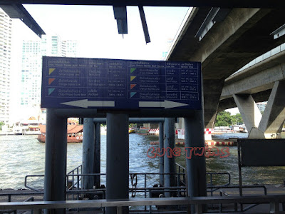 cara naik tourist boat di bangkok