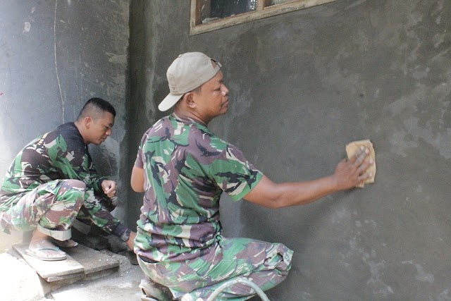 Istri Udin Kaget Rumahnya Direhab Program TMMD